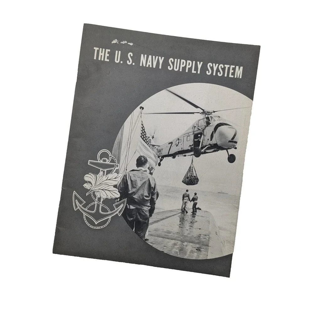 Vintage 1959 US Navy Supply System Booklet NAVSANDA‎ 360 Military Logistics